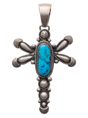 Sonoran Turquoise Dragonfly Pendant | Bobby Johnson