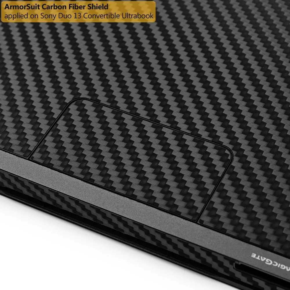 Sony VAIO Duo 13 Convertible Ultrabook Screen Protector   Black Carbon Fiber Film Protector