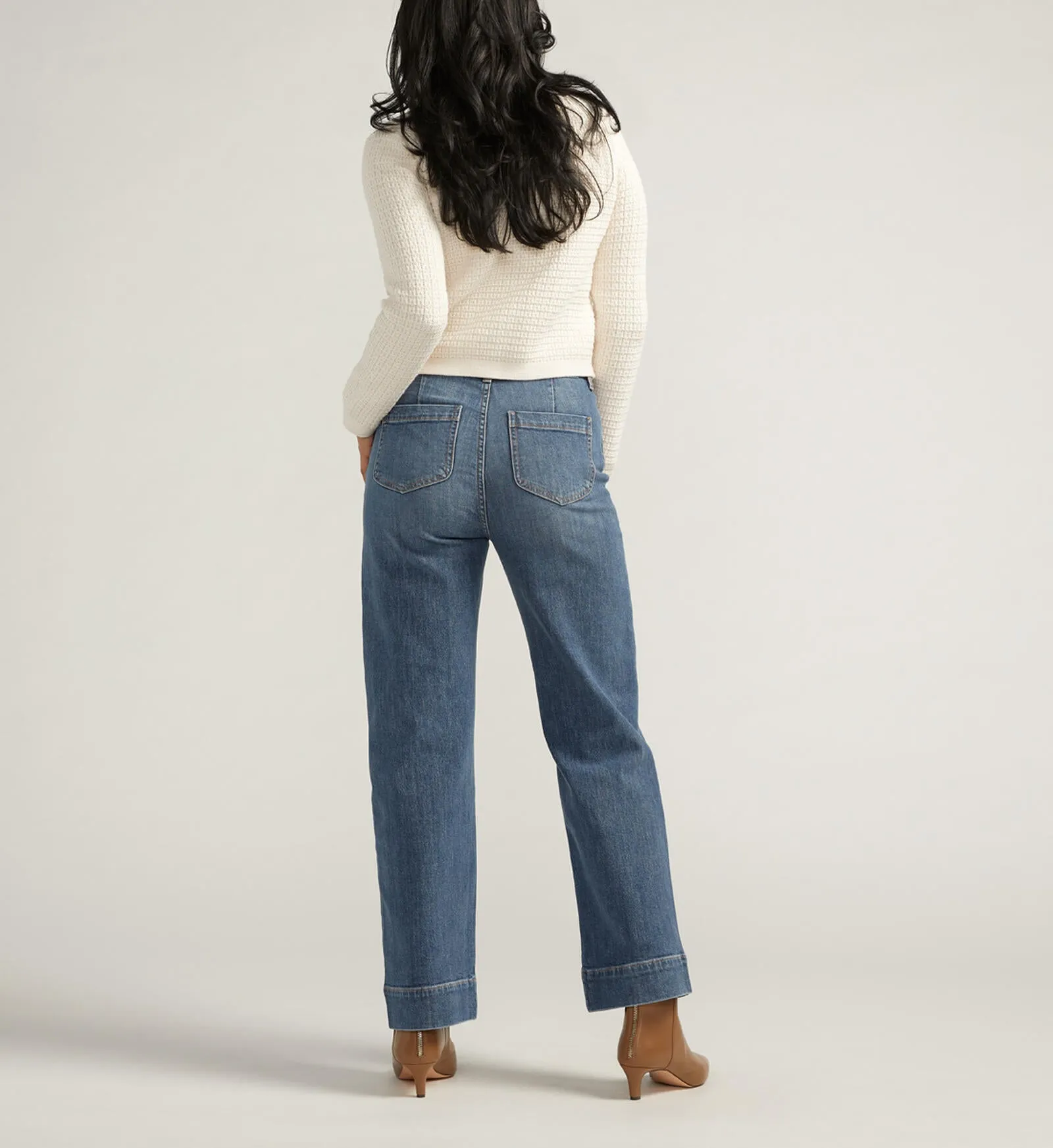 Sophia High Rise Wide Leg Jeans