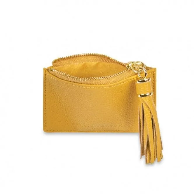 Sophia Tassel Ochre Coin Card Holder KLB1360