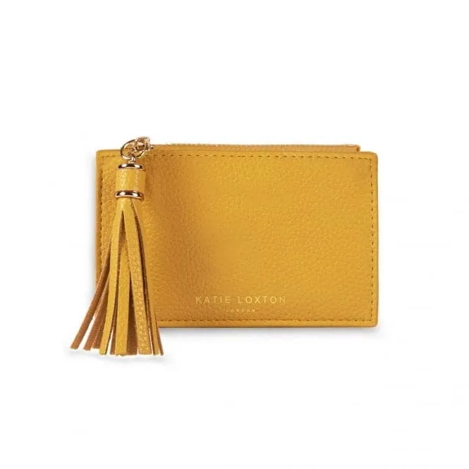 Sophia Tassel Ochre Coin Card Holder KLB1360