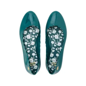 Sophie Wanda Flat Ballerinas Green