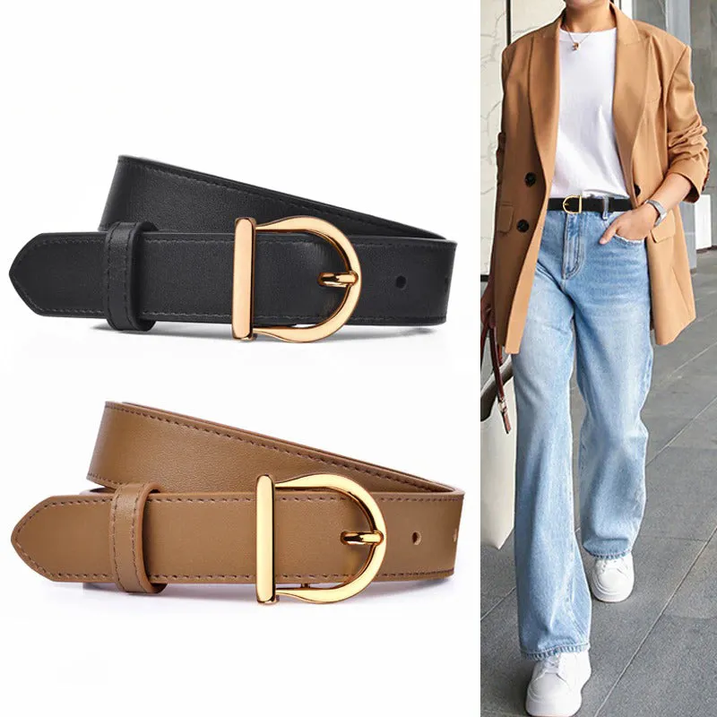 Sophisticated Fashion Vegan Leather Waist Belts