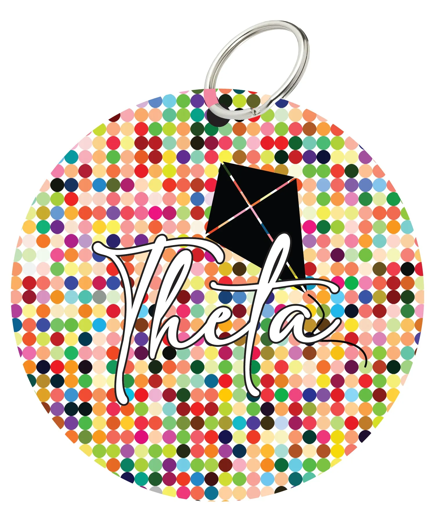 Sorority Fiberboard Keyring