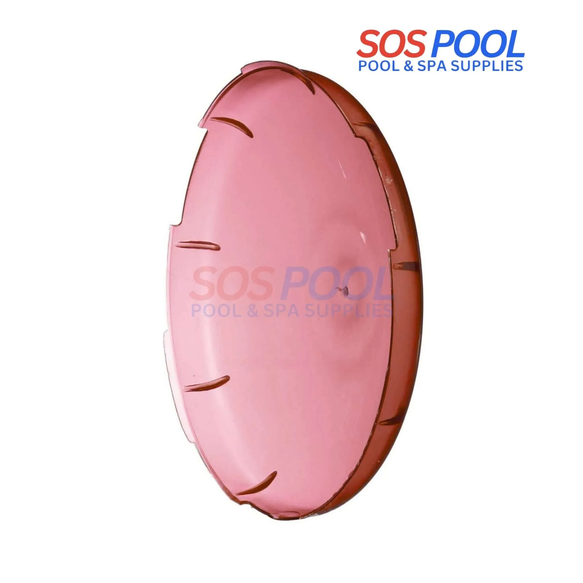 SOSPool Red Lens Cover For Amerlite Pool Lights | 7.5" | SPL27917