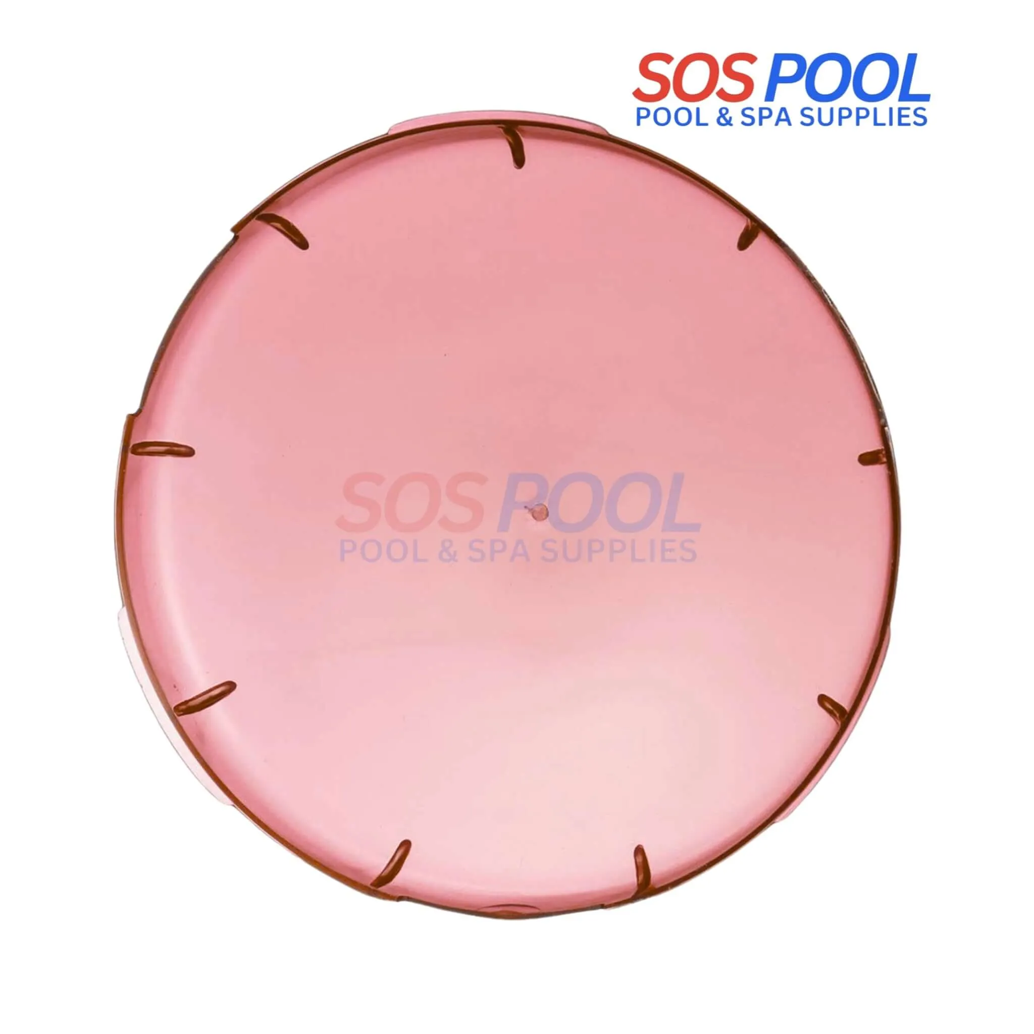 SOSPool Red Lens Cover For Amerlite Pool Lights | 7.5" | SPL27917