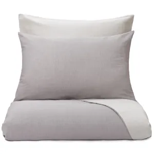 Soure Pillowcase [Dark grey/Natural white]