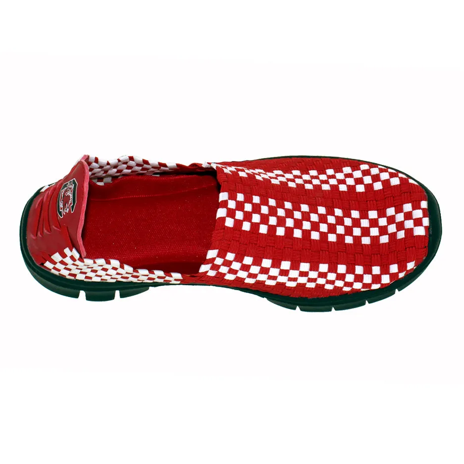 South Carolina Gamecocks Woven Colors Comfy Slip On Shoes