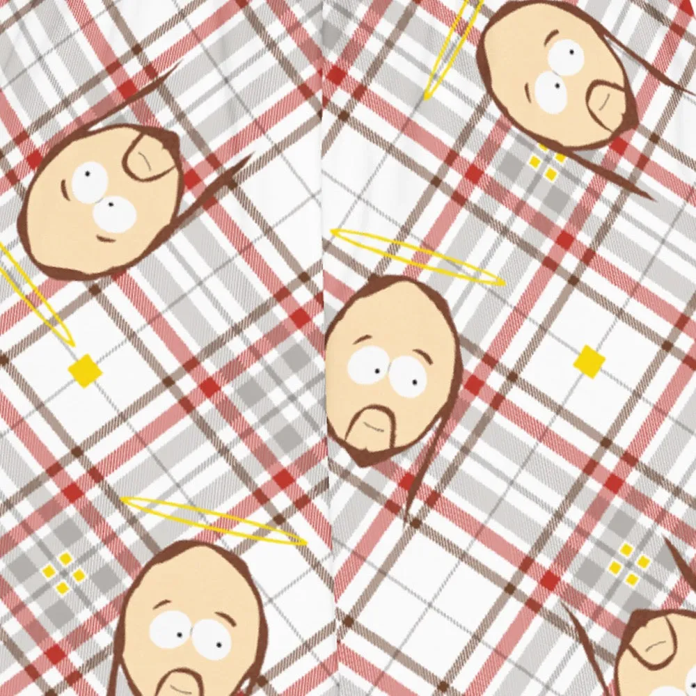 South Park Jesus Plaid Pajama Pants