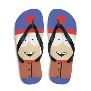 South Park Stan Big Face Flip Flops