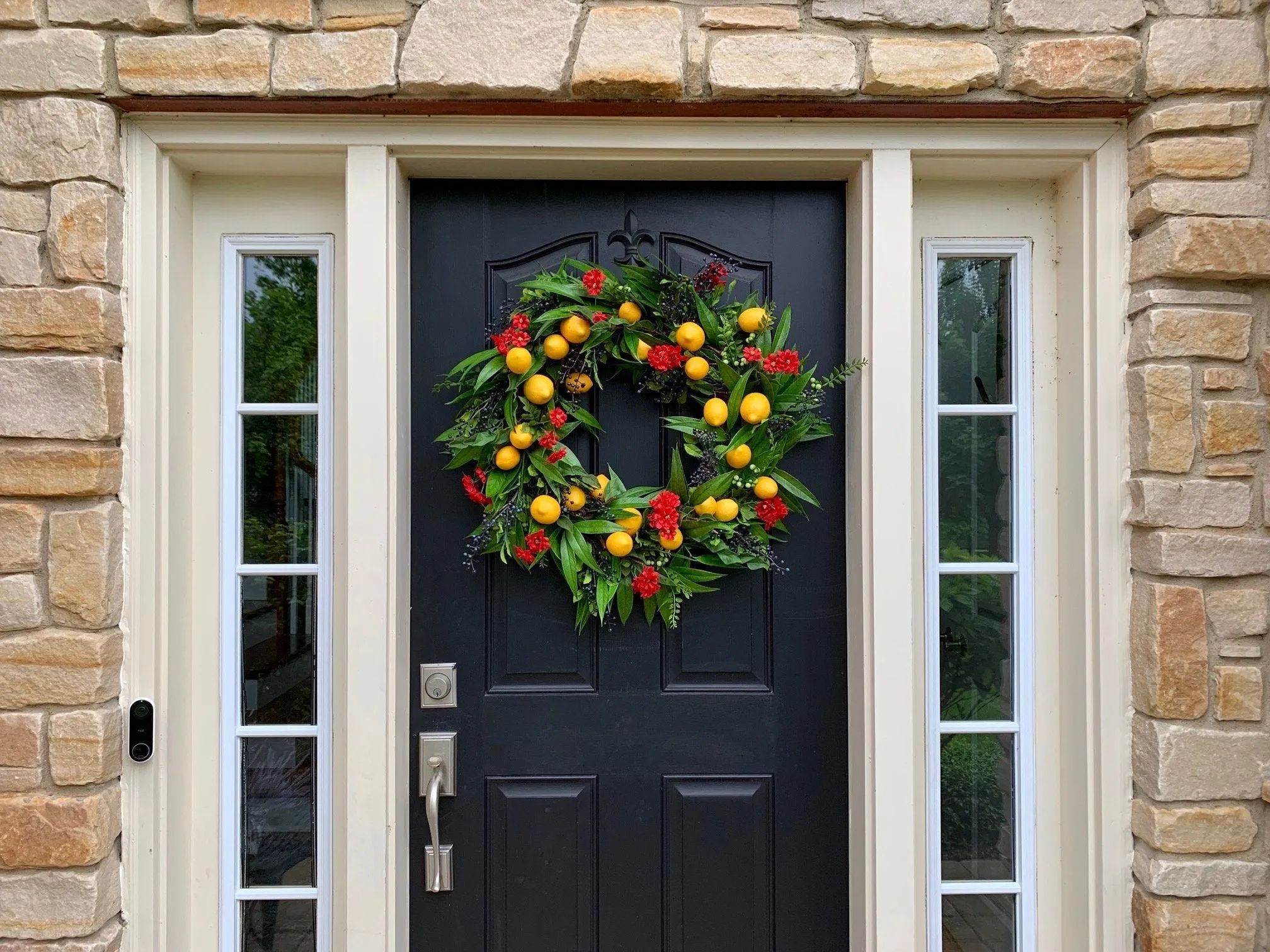 Southern Charm Lemon Wreath