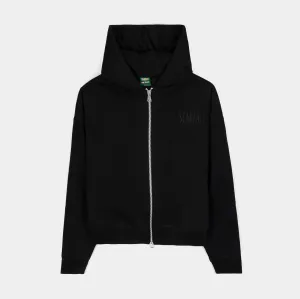 SP x Scarface Logo Zip Up Mens Hoodie (Black/Black)