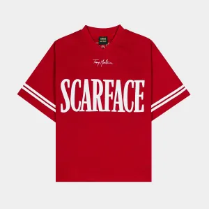 SP x Scarface Montana Mens Jersey (Red/White)