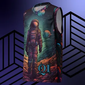 Space Jammin unisex basketball jersey