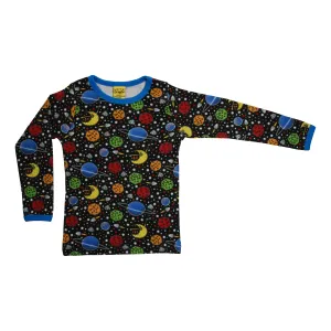 Space Long Sleeve Shirt - 1 Left Size 10-11 years