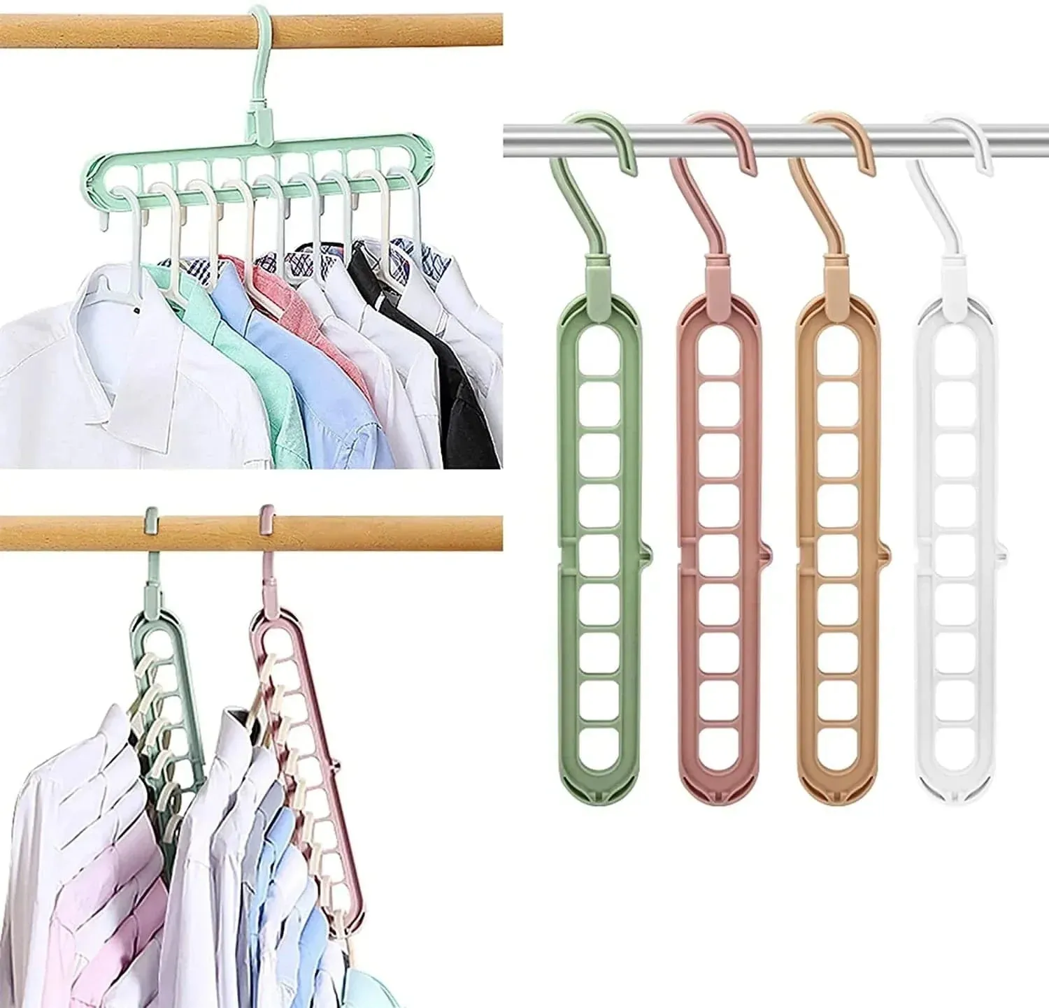 Space Saving Multi Functional Hanger