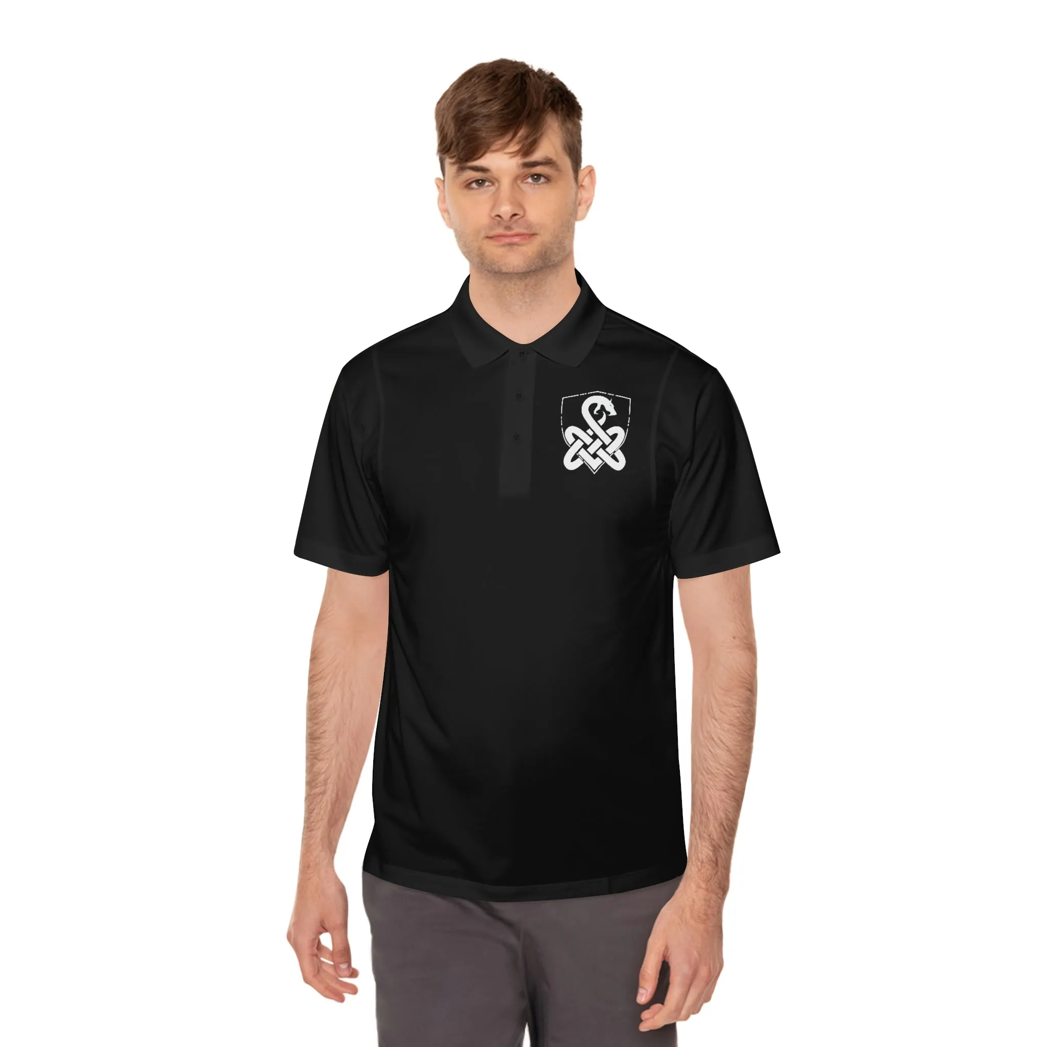 Space Viking Men's Sport Polo Shirt