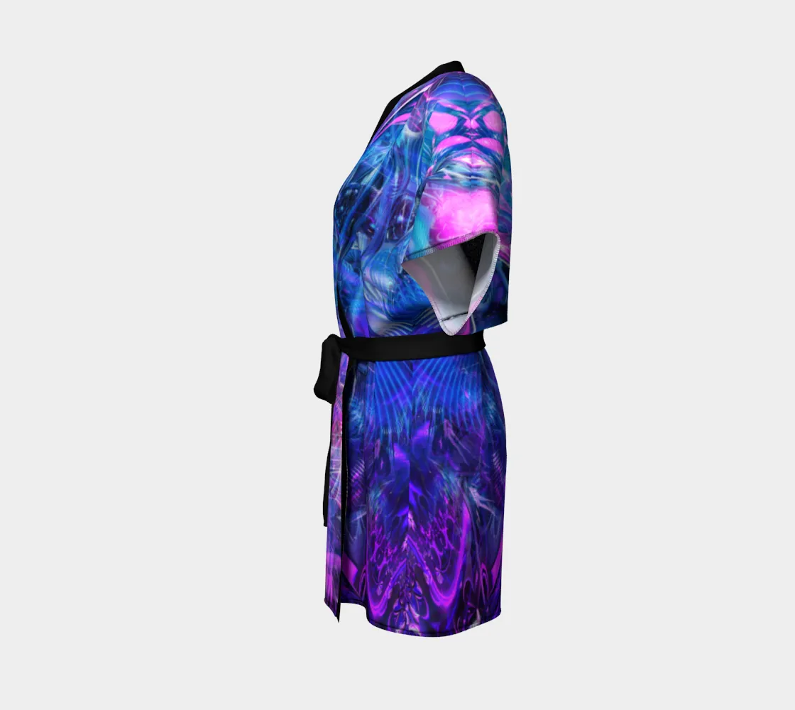 SPACIAL RECOGNITION KIMONO ROBE