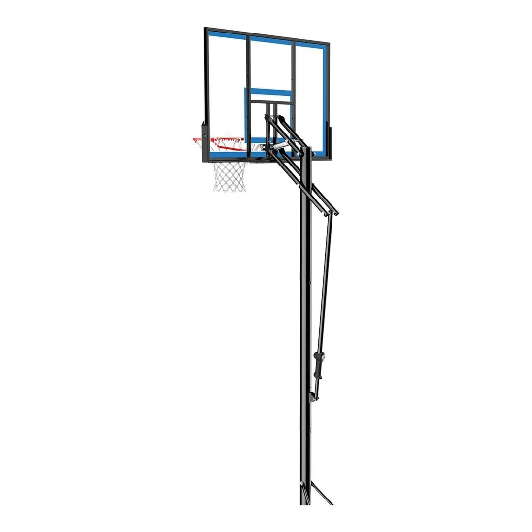 Spalding 48" Polycarbonate Portable w/ Pro Glide Liﬅ Basketball System