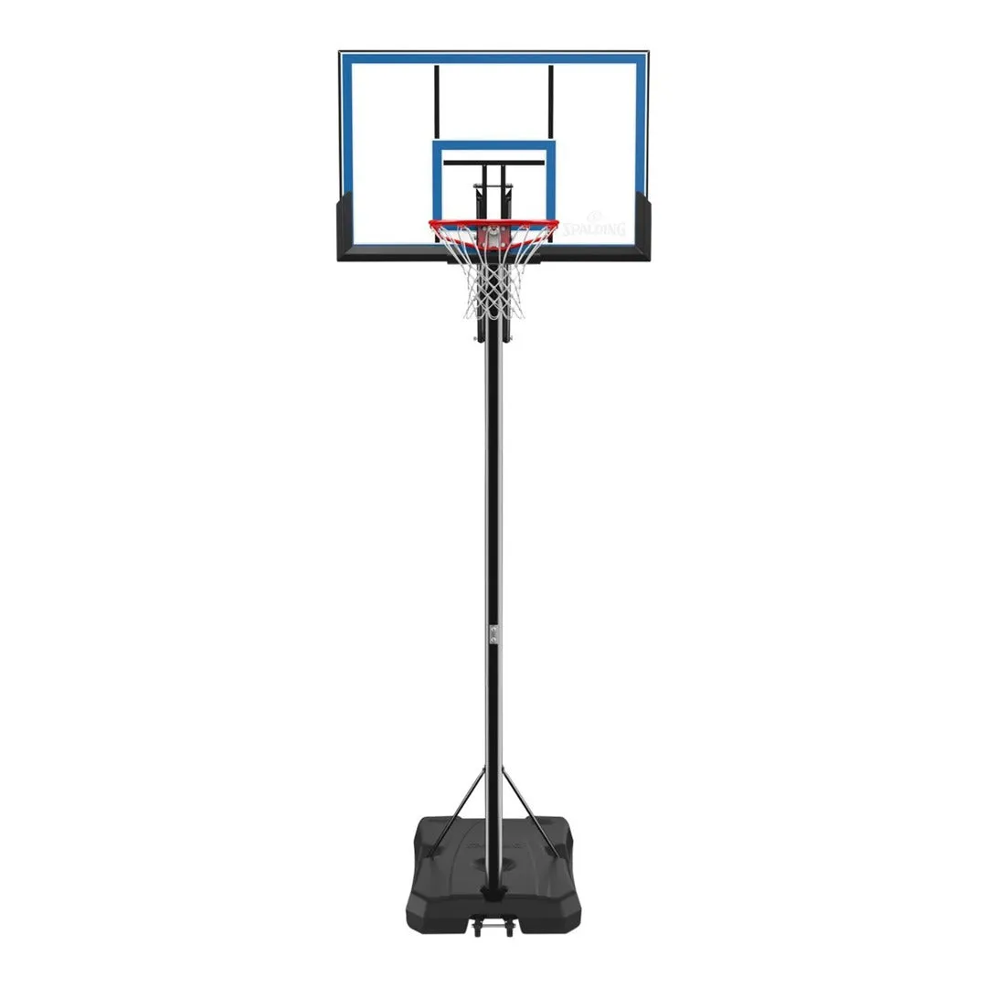 Spalding 48" Polycarbonate Portable w/ Pro Glide Liﬅ Basketball System