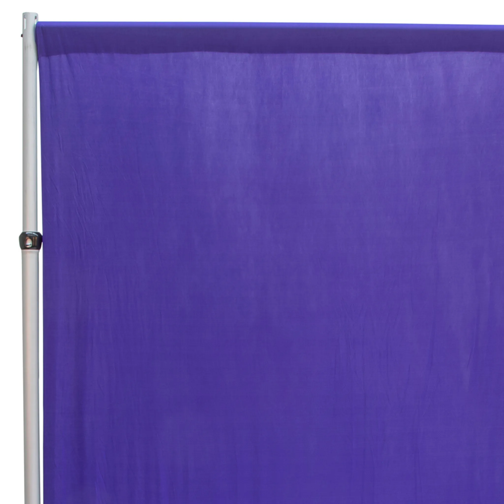 Spandex 4-way Stretch Backdrop Drape Curtain 18ft H x 60" W - Purple