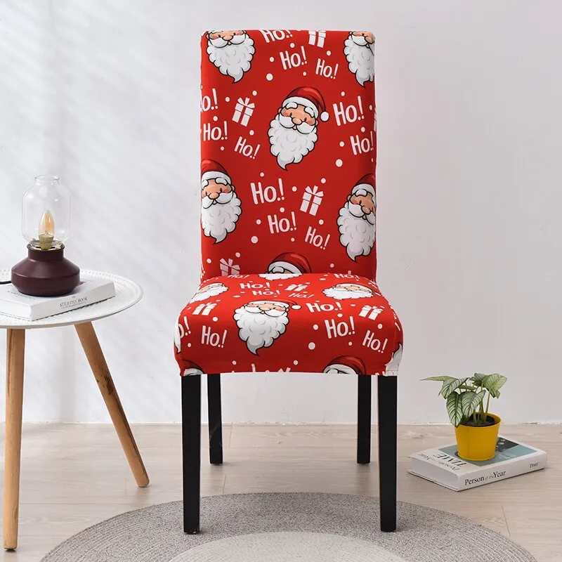 Spandex Chair Cover Stretch Home Dining Elastic Floral Print Chair Covers Multifunctional Spandex Elastic Cloth Universal Size