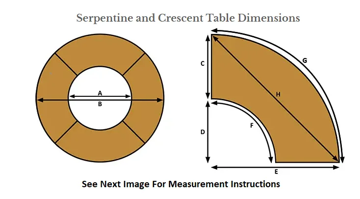 Spandex Correll Serpentine Table Cloth