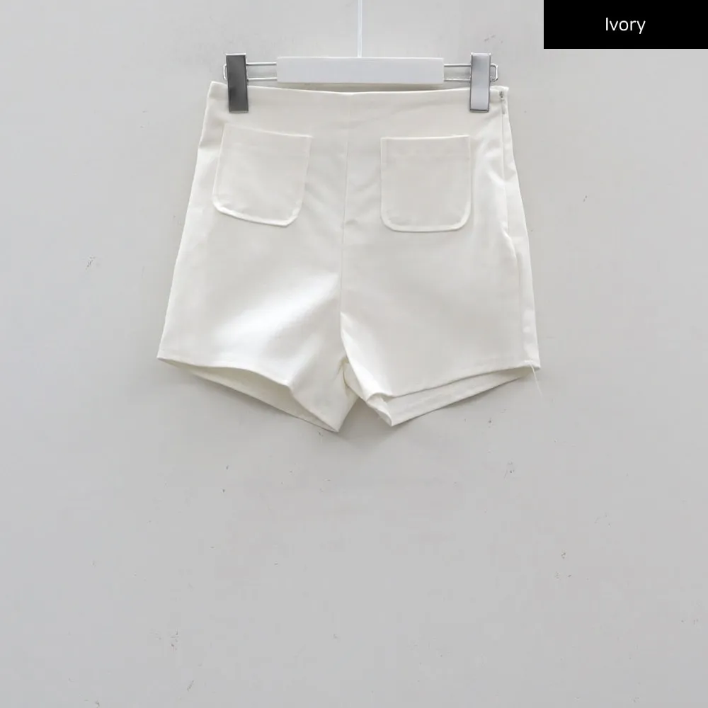 Spandex Double Pocketed Shorts CM12