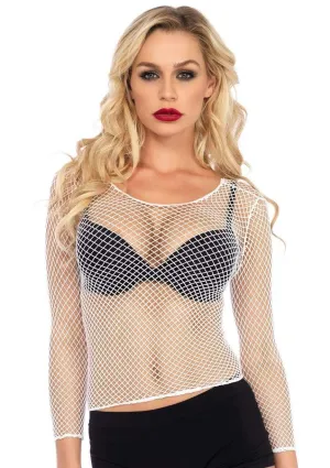 Spandex Long Sleeve Industrial Net Shirt