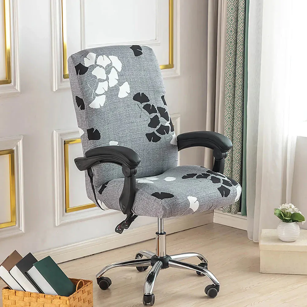 Spandex Print Stretch Office Chair Cover