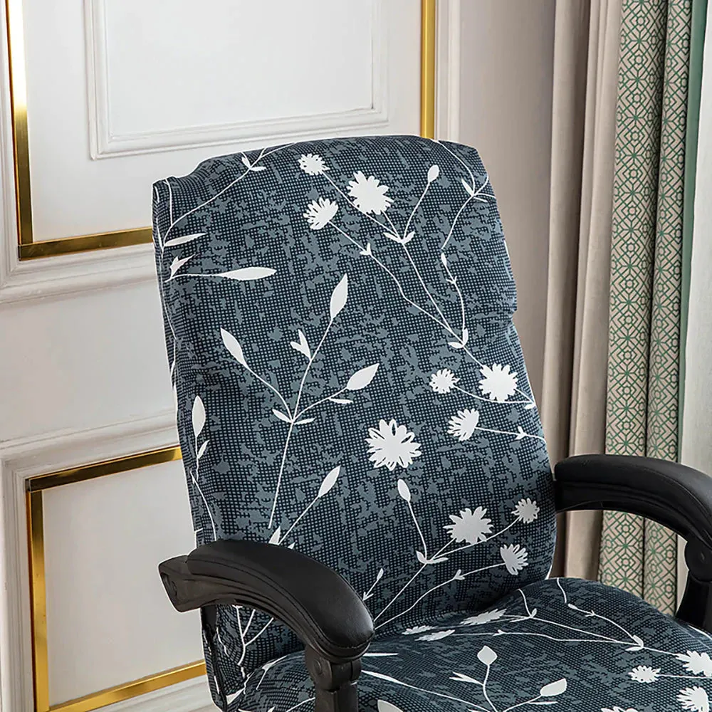 Spandex Print Stretch Office Chair Cover