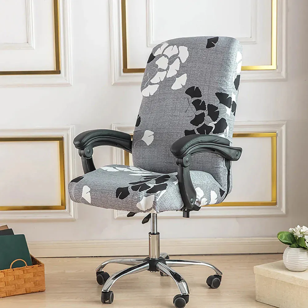 Spandex Print Stretch Office Chair Cover