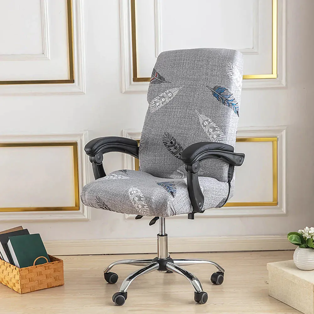 Spandex Print Stretch Office Chair Cover