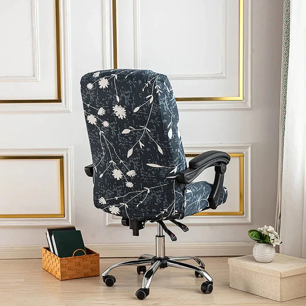 Spandex Print Stretch Office Chair Cover