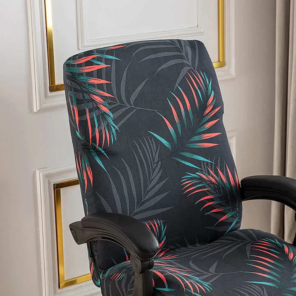 Spandex Print Stretch Office Chair Cover