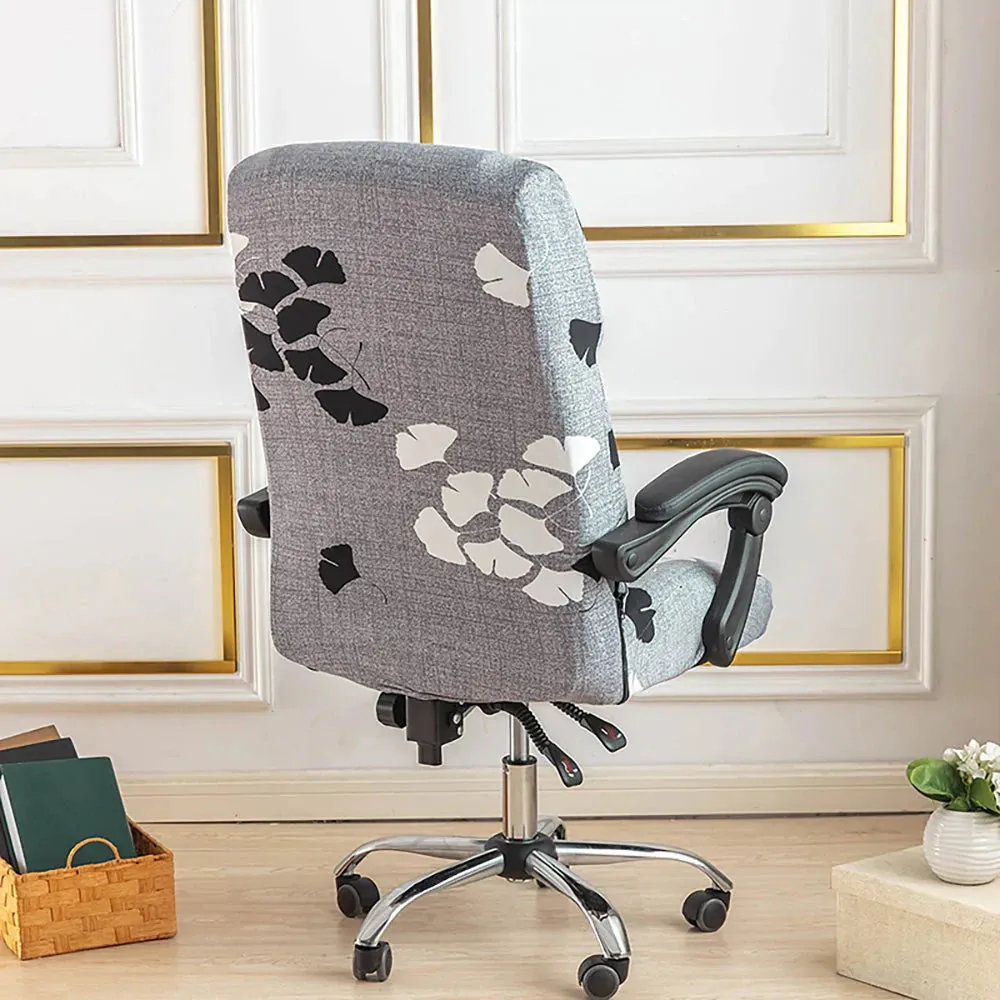 Spandex Print Stretch Office Chair Cover