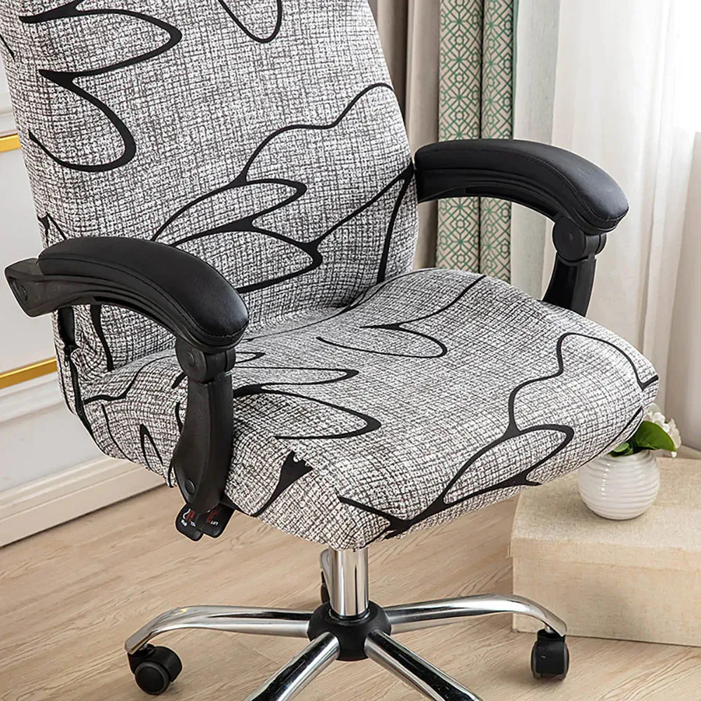 Spandex Print Stretch Office Chair Cover