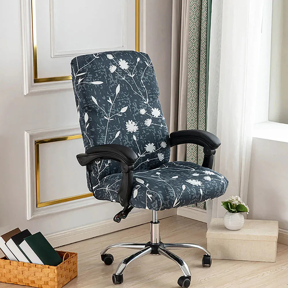 Spandex Print Stretch Office Chair Cover