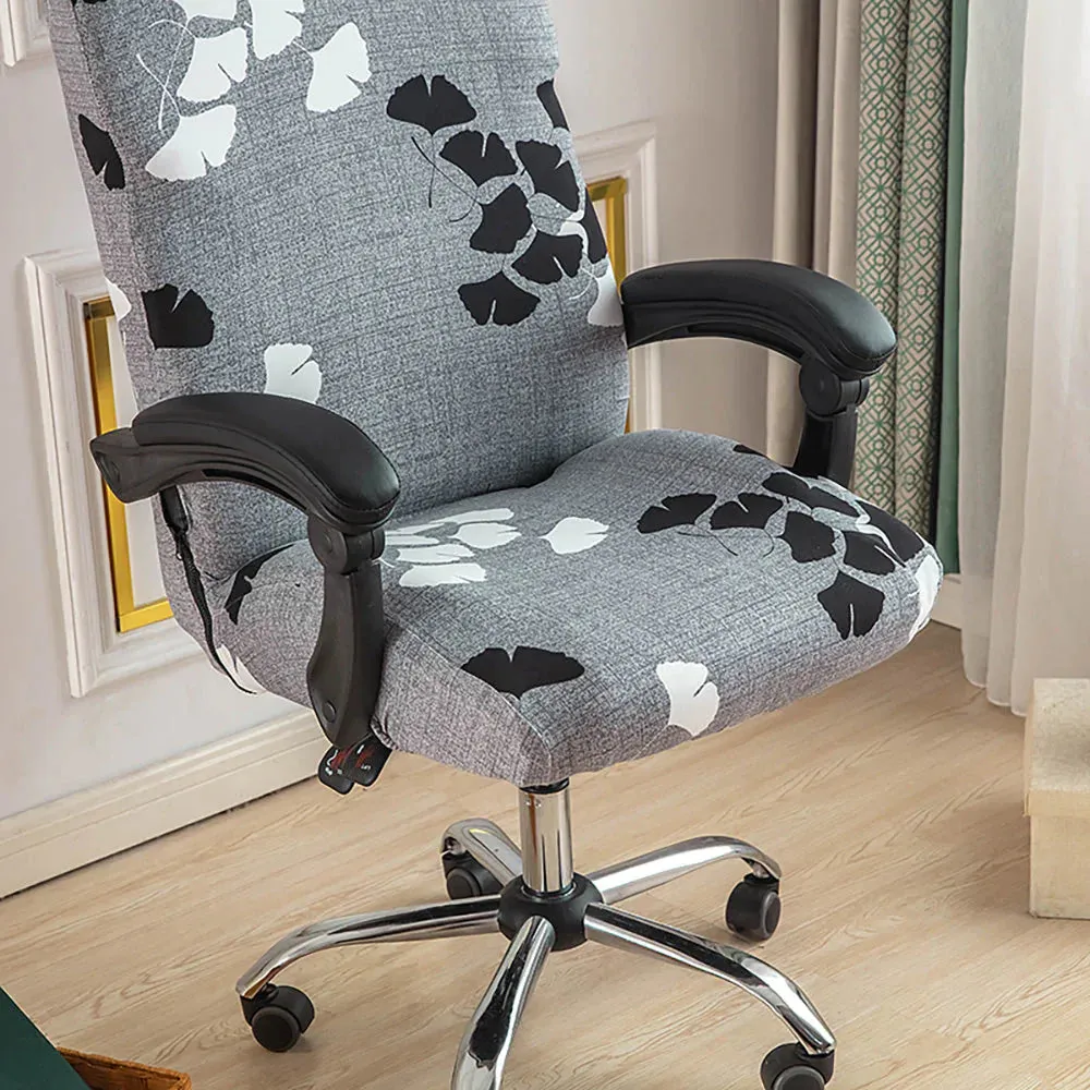 Spandex Print Stretch Office Chair Cover