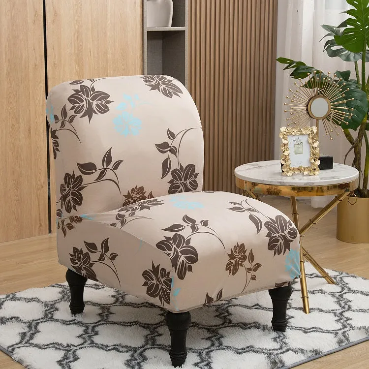 Spandex Stretch Armless Accent Chair Covers