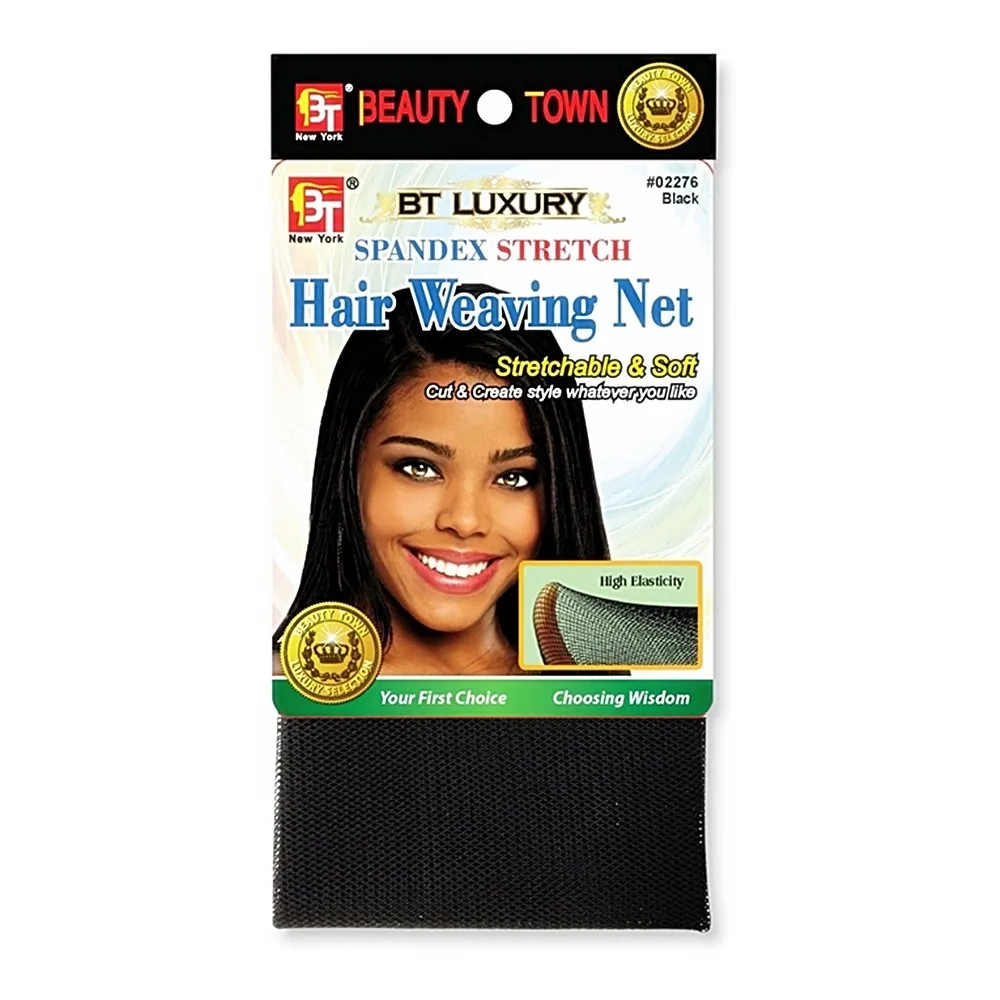 SPANDEX STRETCH HAIR WEAVING NET (BLACK)