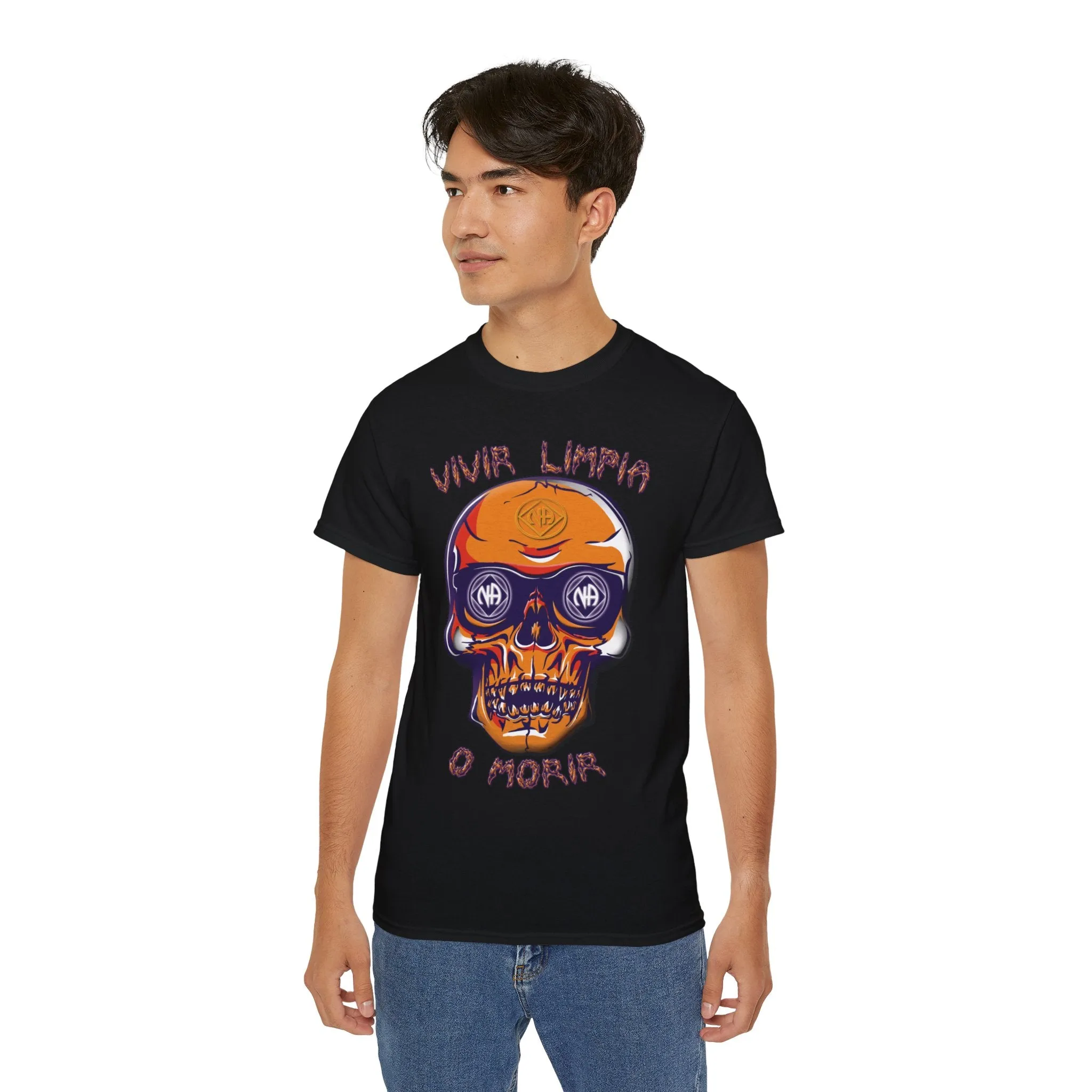 Spanish - Live Clean Skull Tee