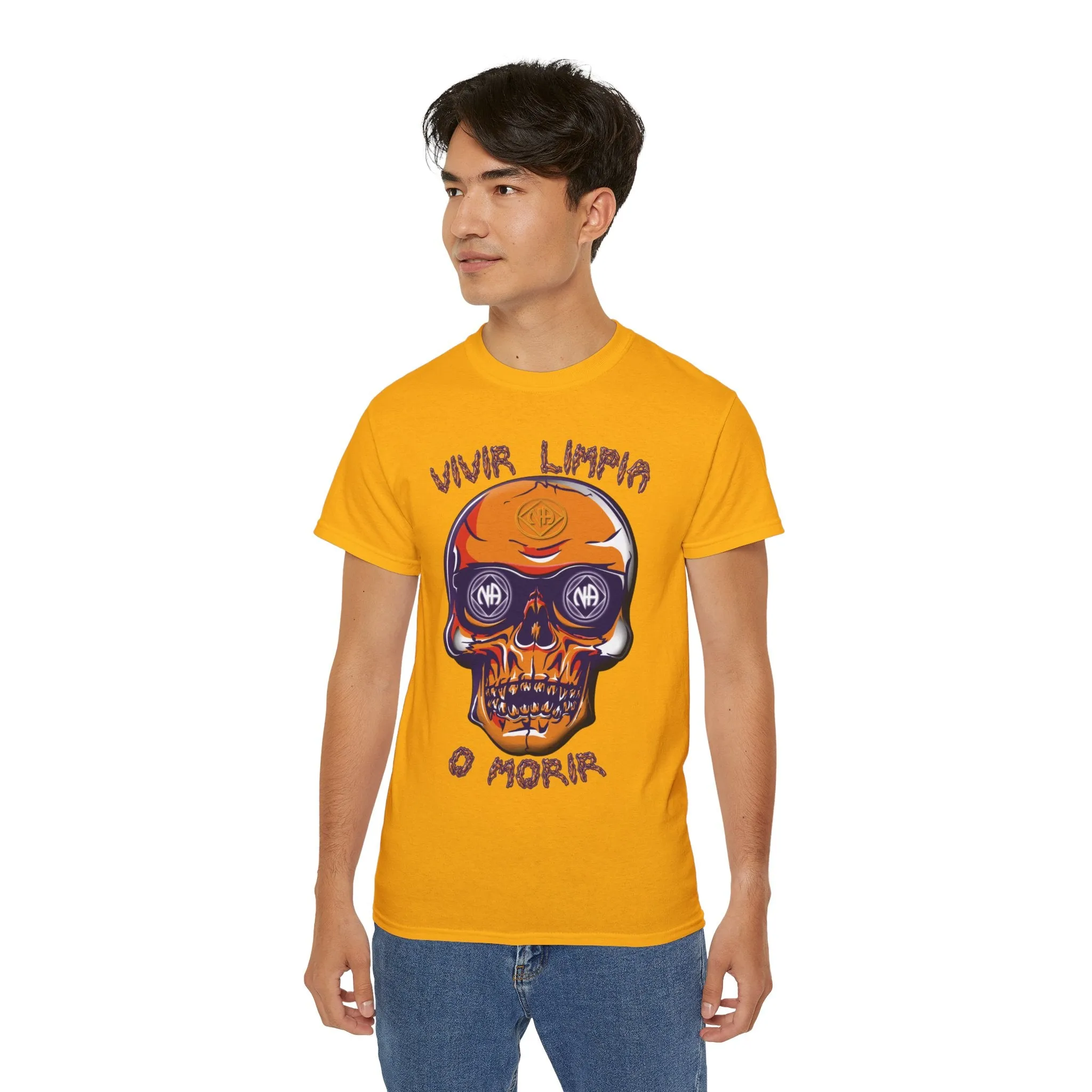 Spanish - Live Clean Skull Tee