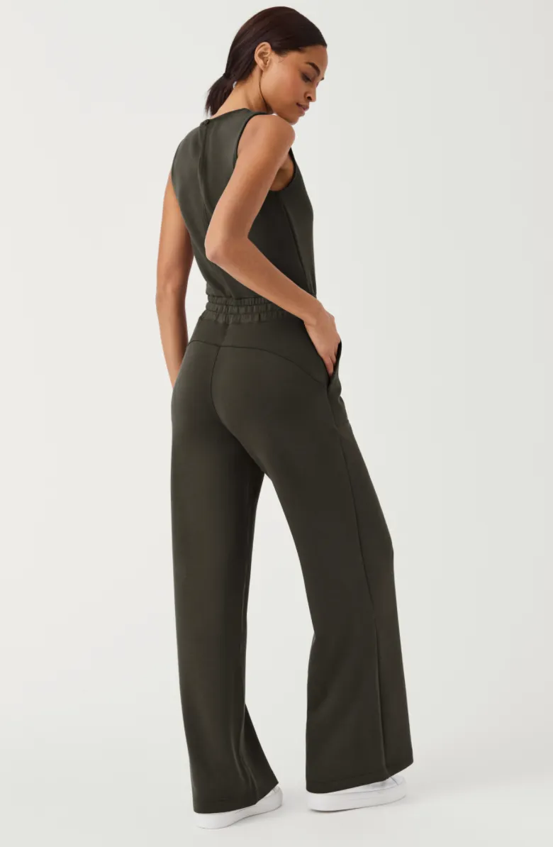 Spanx Airessentials Jumpsuit Dark Palm