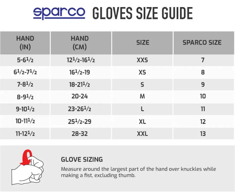 Sparco Hypergrip   Non SFI Gaming Gloves Perfect for Autocross