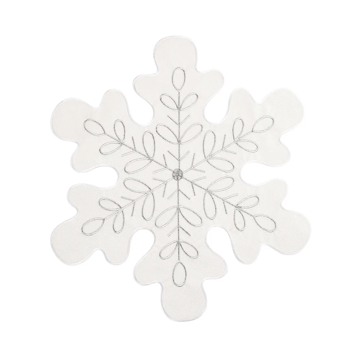 Sparkle Snowflake Table Linens