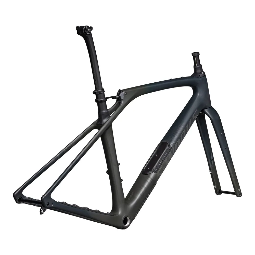 SPECIALIZED Diverge STR Sworks Frameset - Satin Forest Green/Dark Moss Green/Black Pearl