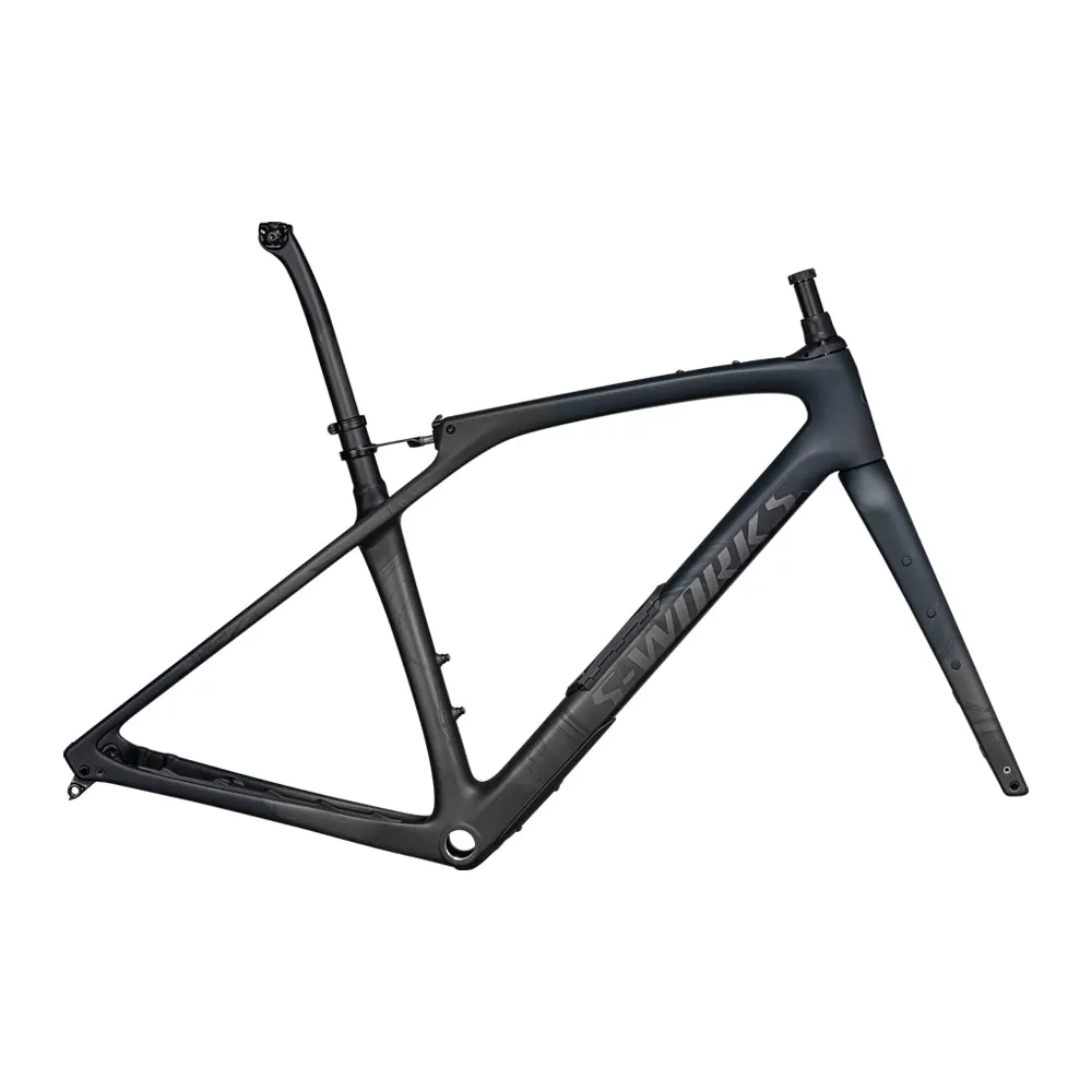 SPECIALIZED Diverge STR Sworks Frameset - Satin Forest Green/Dark Moss Green/Black Pearl