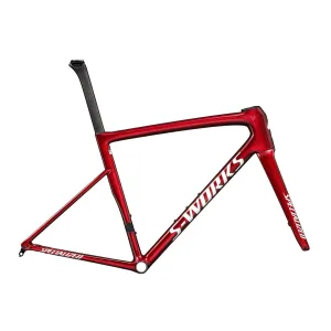 SPECIALIZED Sworks Tarmac SL8 Road Frameset - GLOSS RED SKY / METALLIC WHITE SILVER