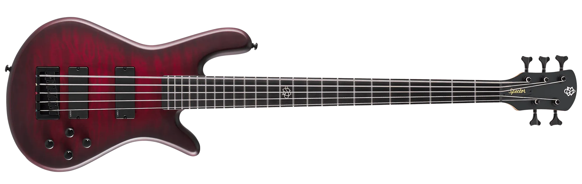 Spector NS Pulse II 5 Bass - Black Cherry Matte